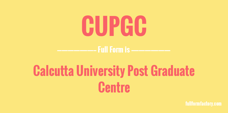cupgc-full-form