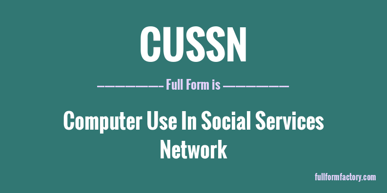 cussn-full-form