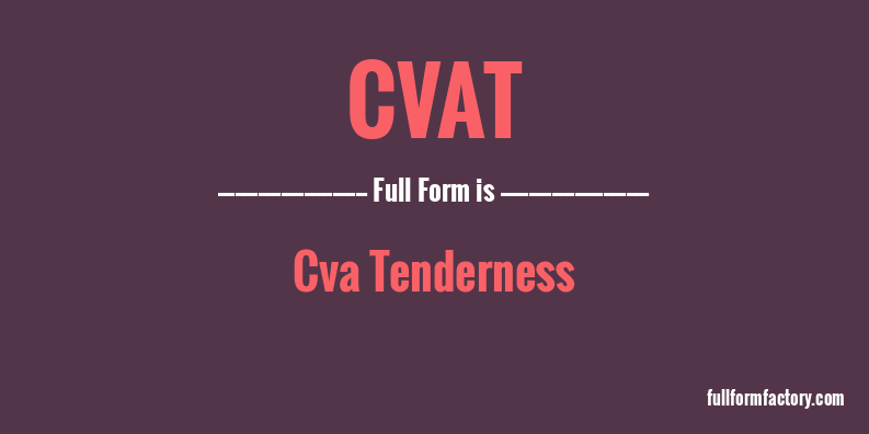 cvat-full-form