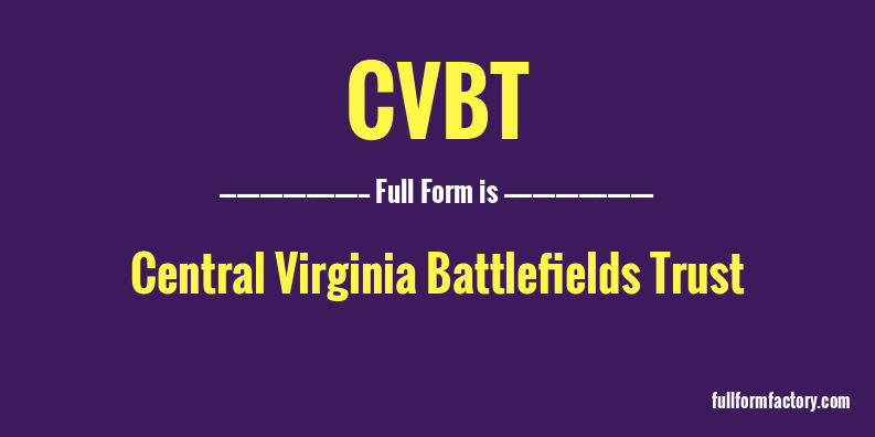 cvbt-full-form