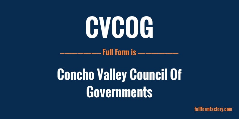 cvcog-full-form