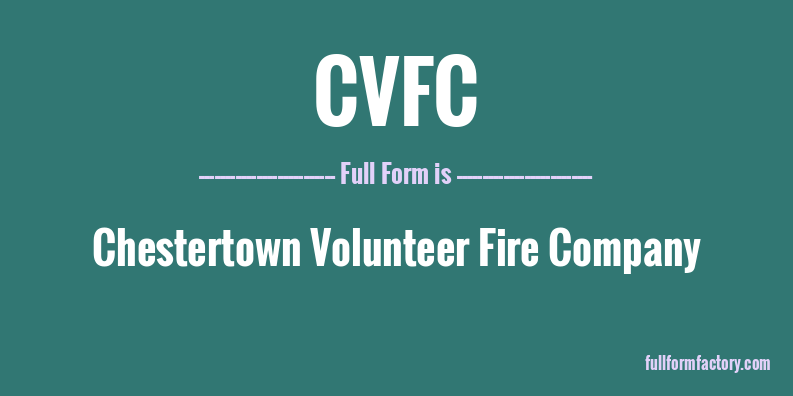 cvfc-full-form
