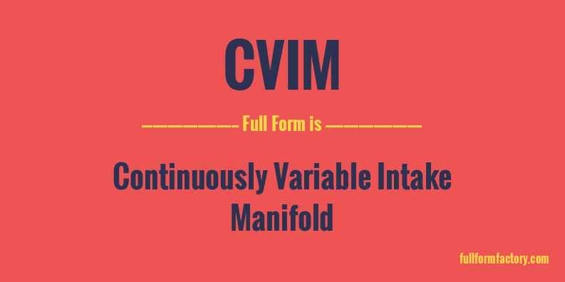 cvim-full-form