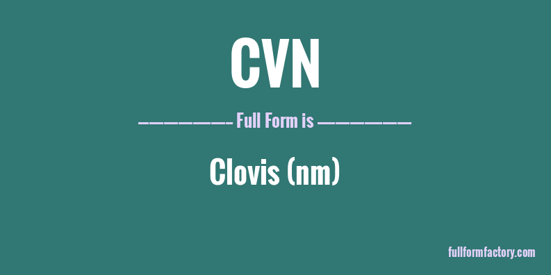 cvn-full-form