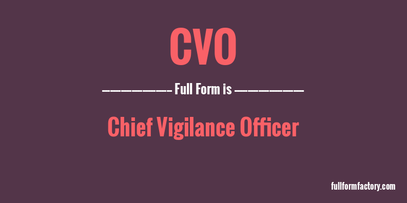 cvo-full-form