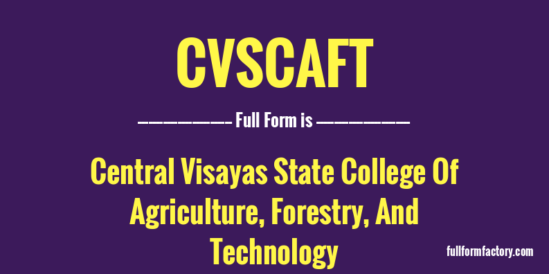 cvscaft-full-form