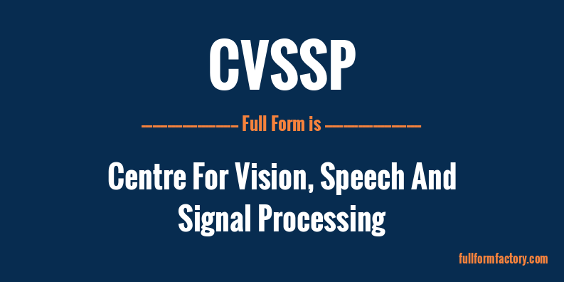 cvssp-full-form