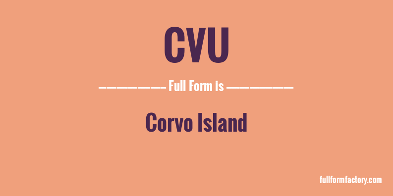 cvu-full-form