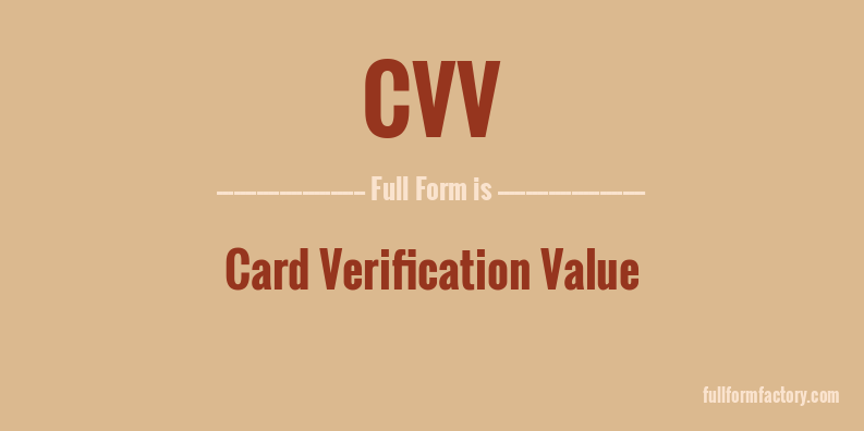 cvv-full-form