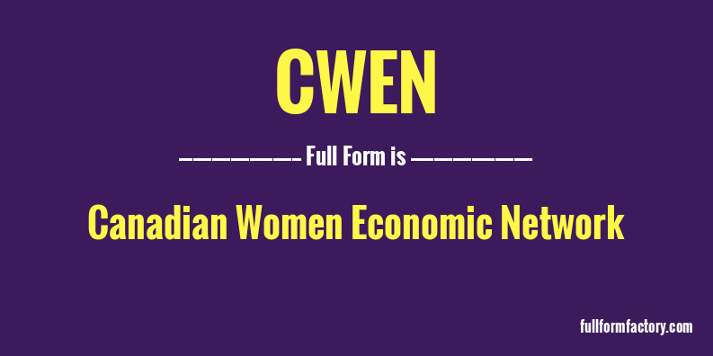 cwen-full-form