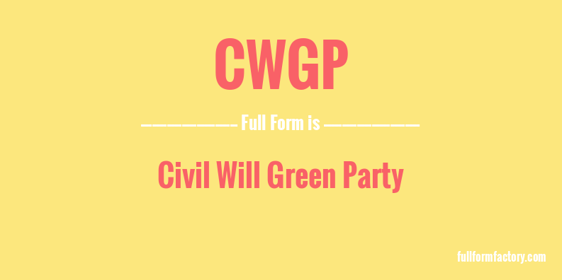 cwgp-full-form