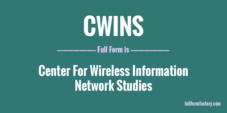 cwins-full-form
