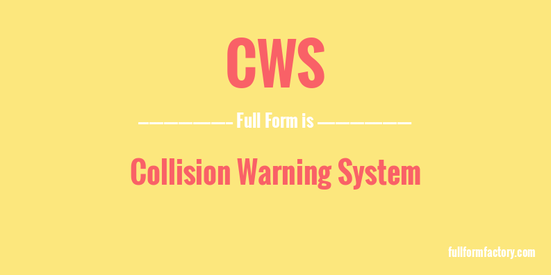 cws-full-form