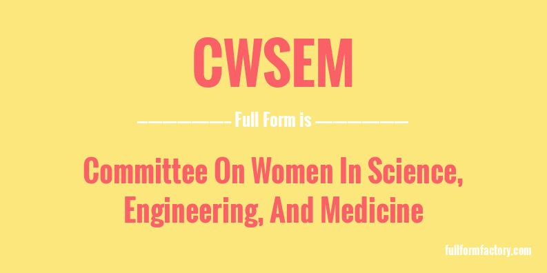 cwsem-full-form
