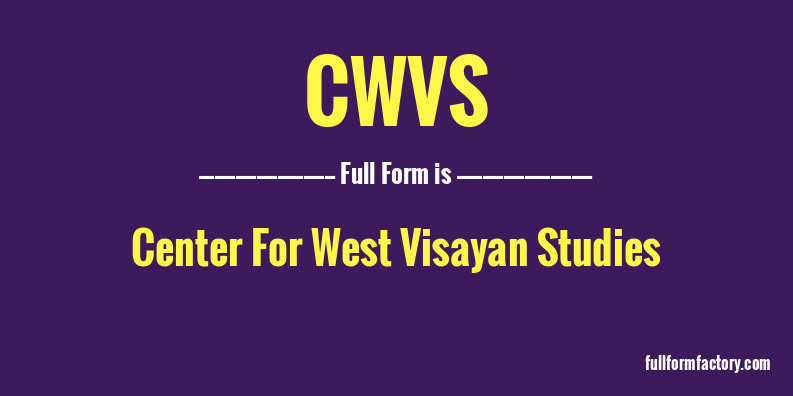 cwvs-full-form