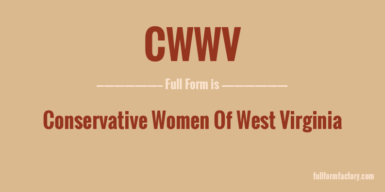 cwwv-full-form