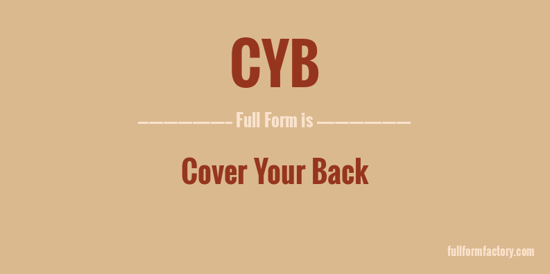 cyb-full-form