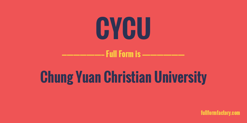 cycu-full-form