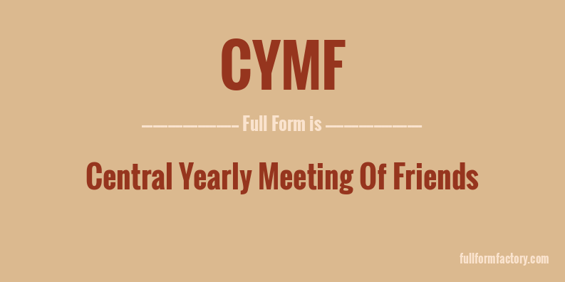 cymf-full-form