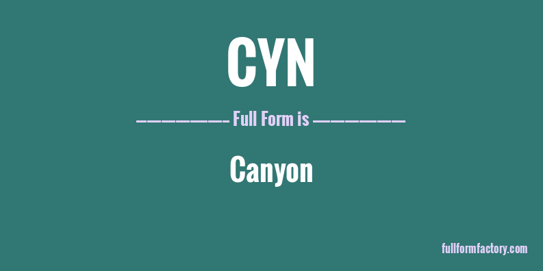 cyn-full-form