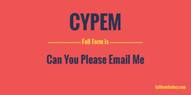 cypem-full-form