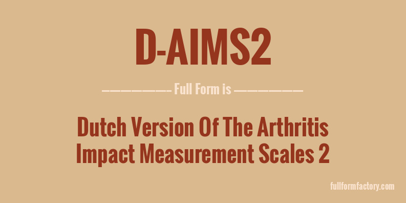 d-aims2-full-form