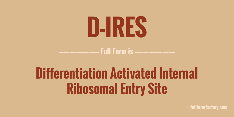 d-ires-full-form