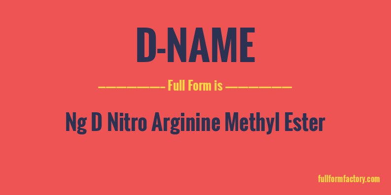 d-name-full-form