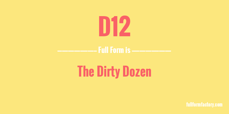d12-full-form