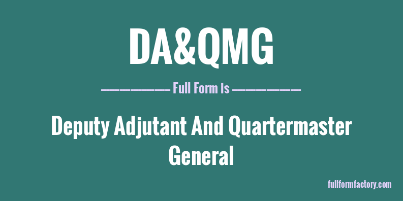 da&qmg-full-form