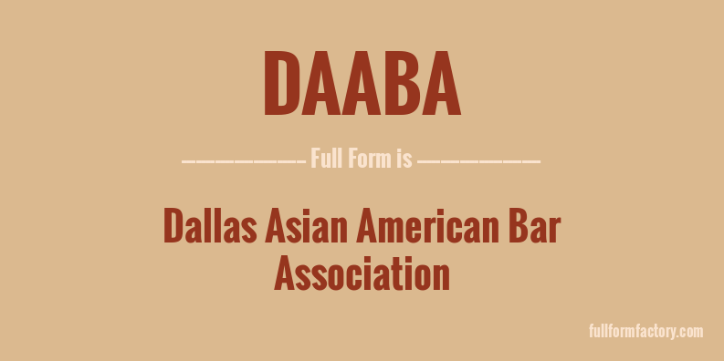 daaba-full-form