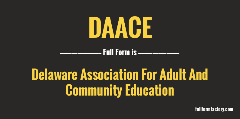 daace-full-form