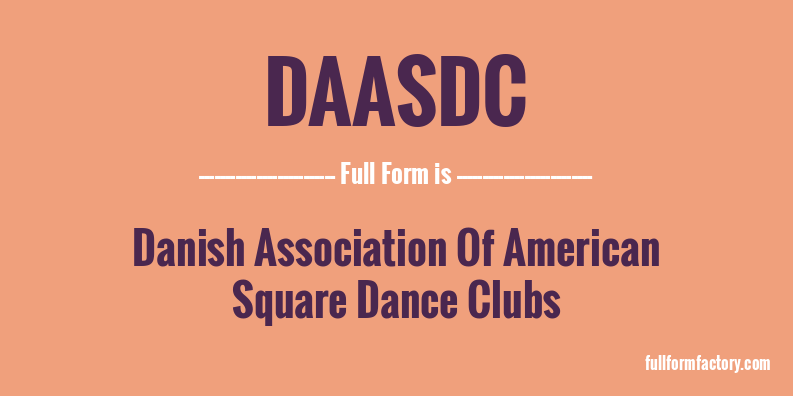 daasdc-full-form