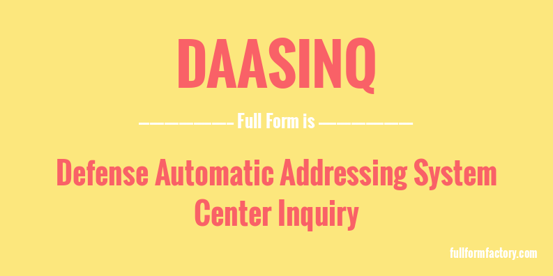 daasinq-full-form
