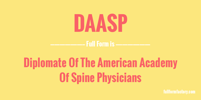daasp-full-form