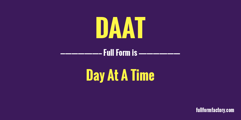 daat-full-form