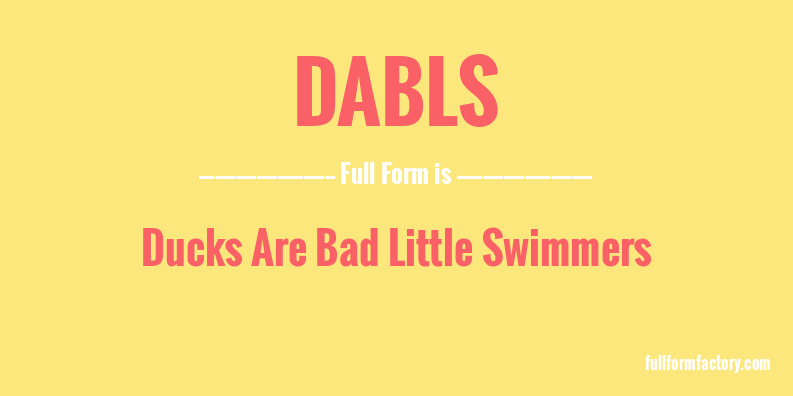 dabls-full-form