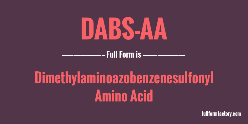 dabs-aa-full-form
