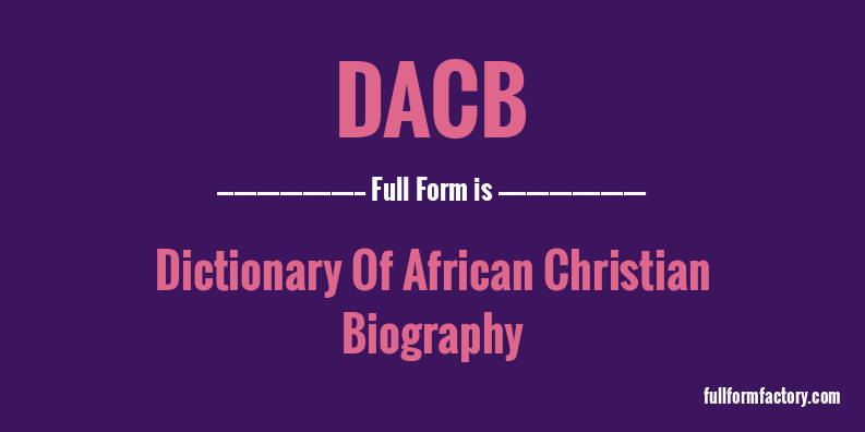 dacb-full-form