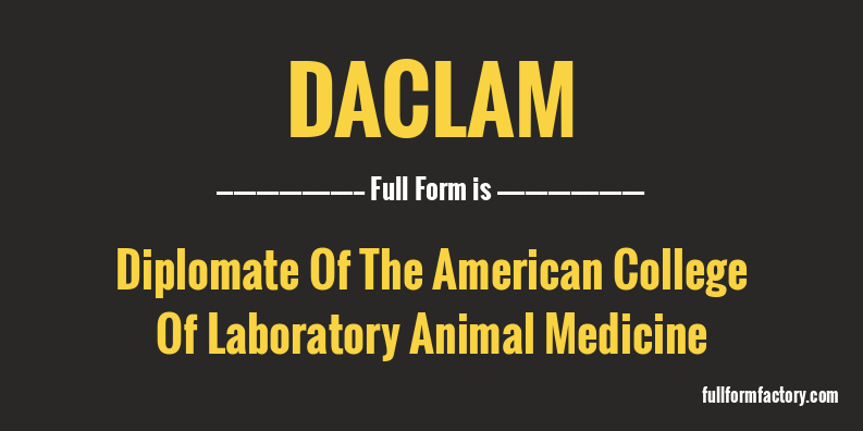 daclam-full-form
