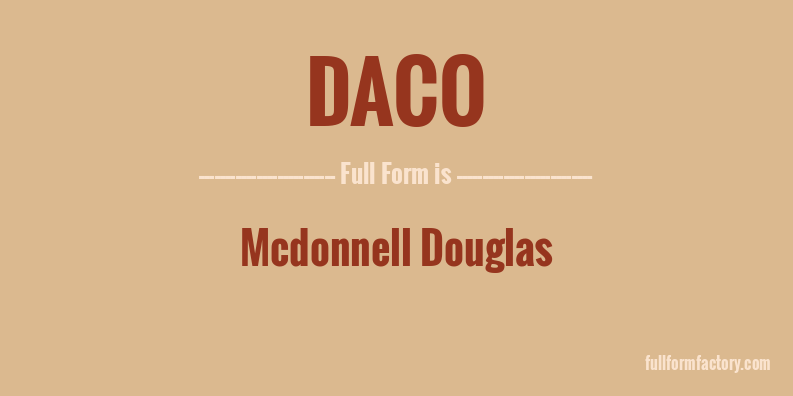 daco-full-form