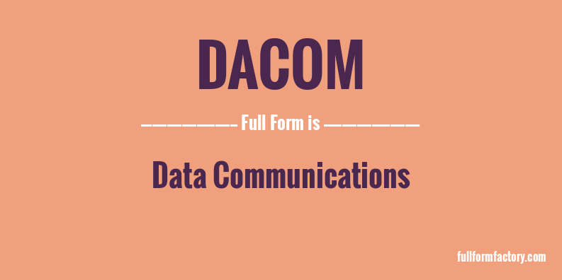 dacom-full-form