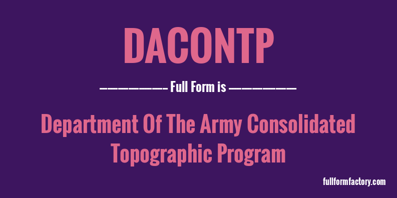 dacontp-full-form