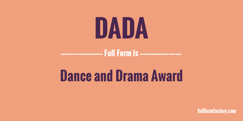 dada-full-form
