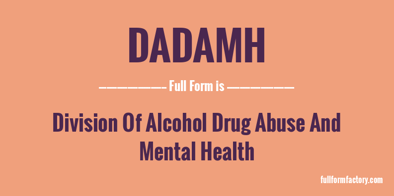 dadamh-full-form
