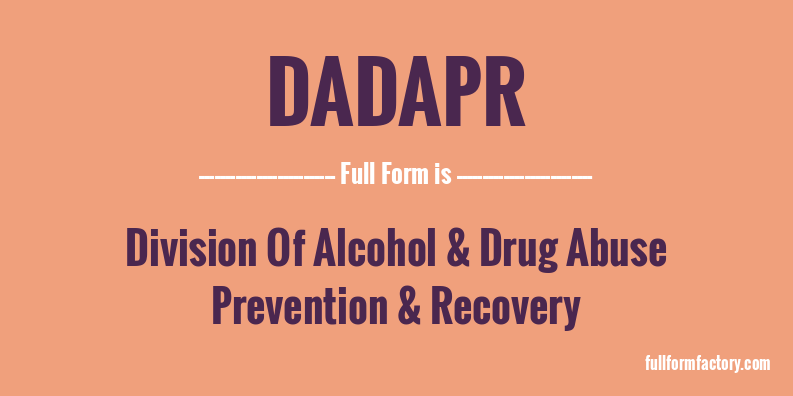dadapr-full-form