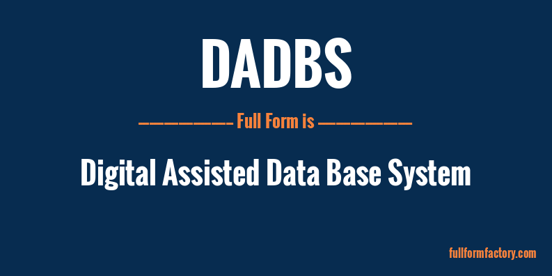 dadbs-full-form