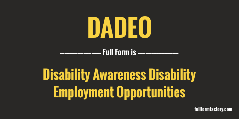 dadeo-full-form