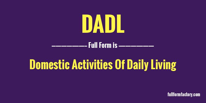 dadl-full-form