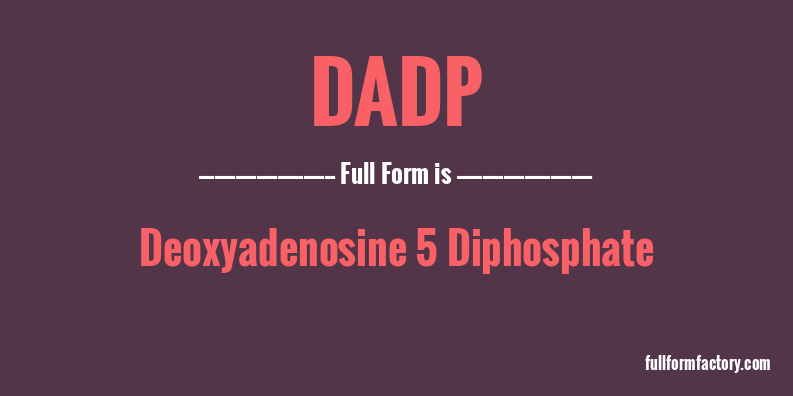 dadp-full-form